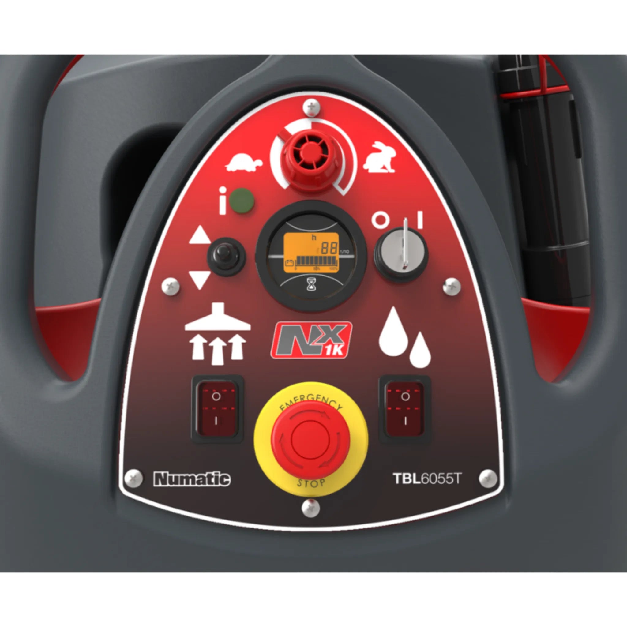 NaceCare TBL 1620/100 Battery Walk Behind Scrubber – 20", 2 Batteries - K-916859-C2B - Commercial Cleaning