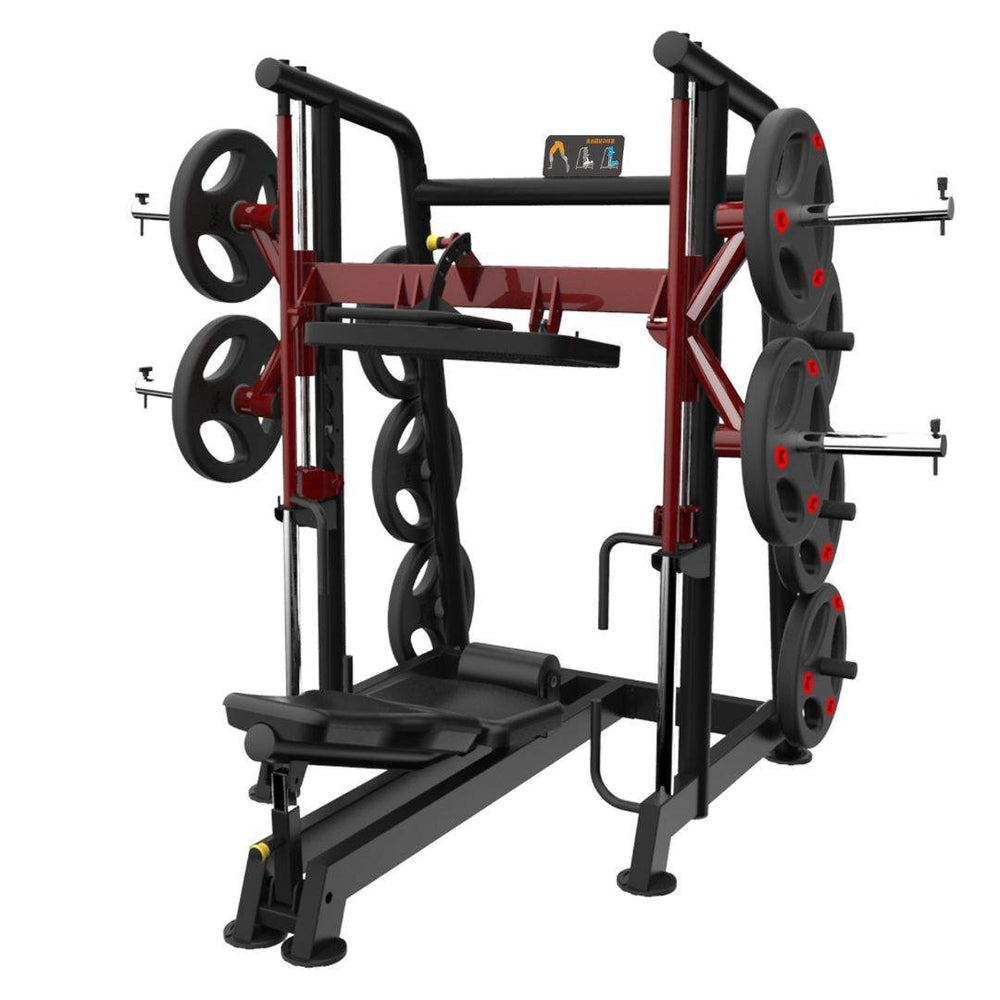 Power Leverage V2 Vertical Leg Press by Muscle D Fitness | Commercial Gym - Machine Horizon