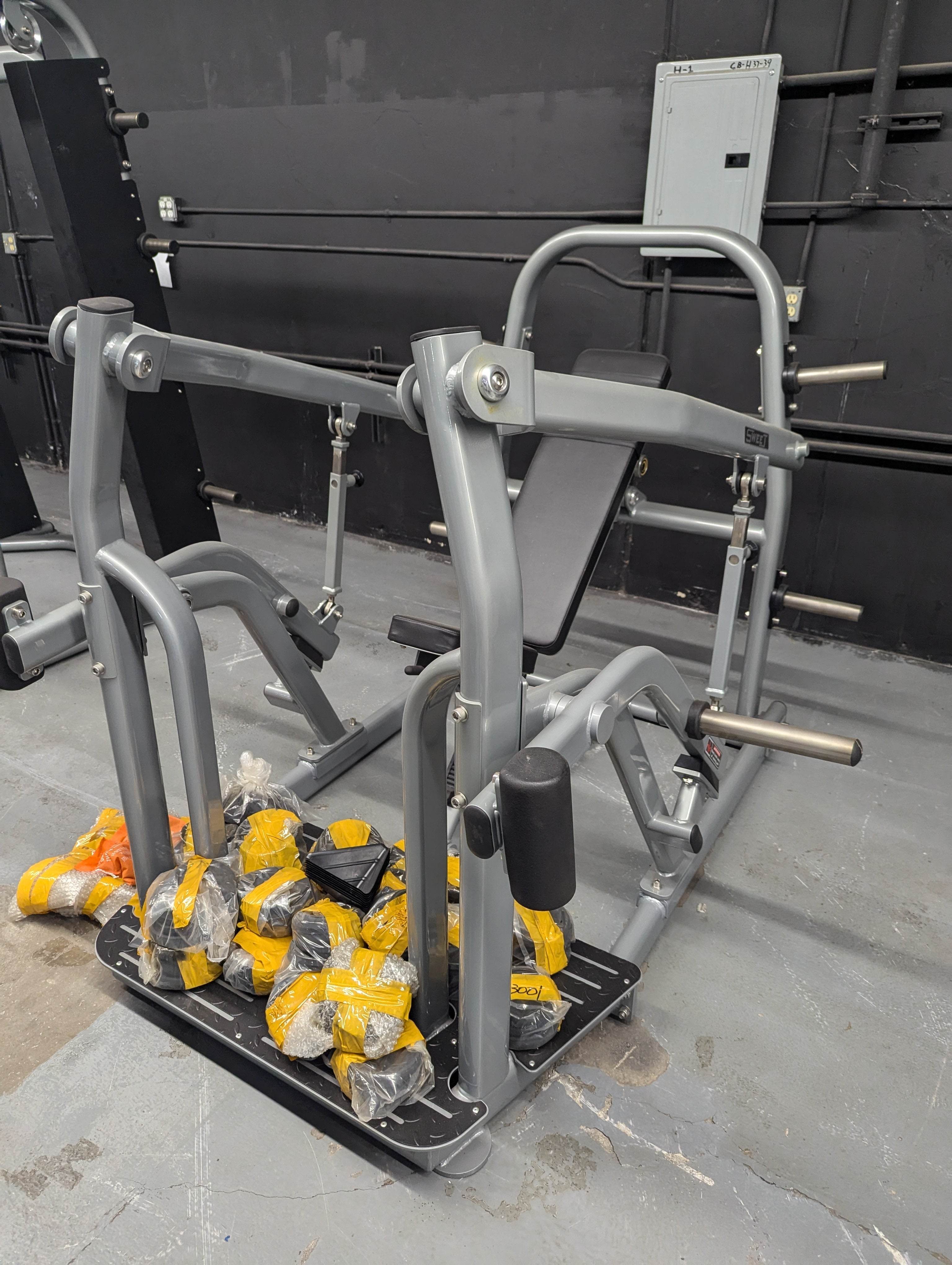 Sweet Incline Press -Black/Silver - Machine Horizon