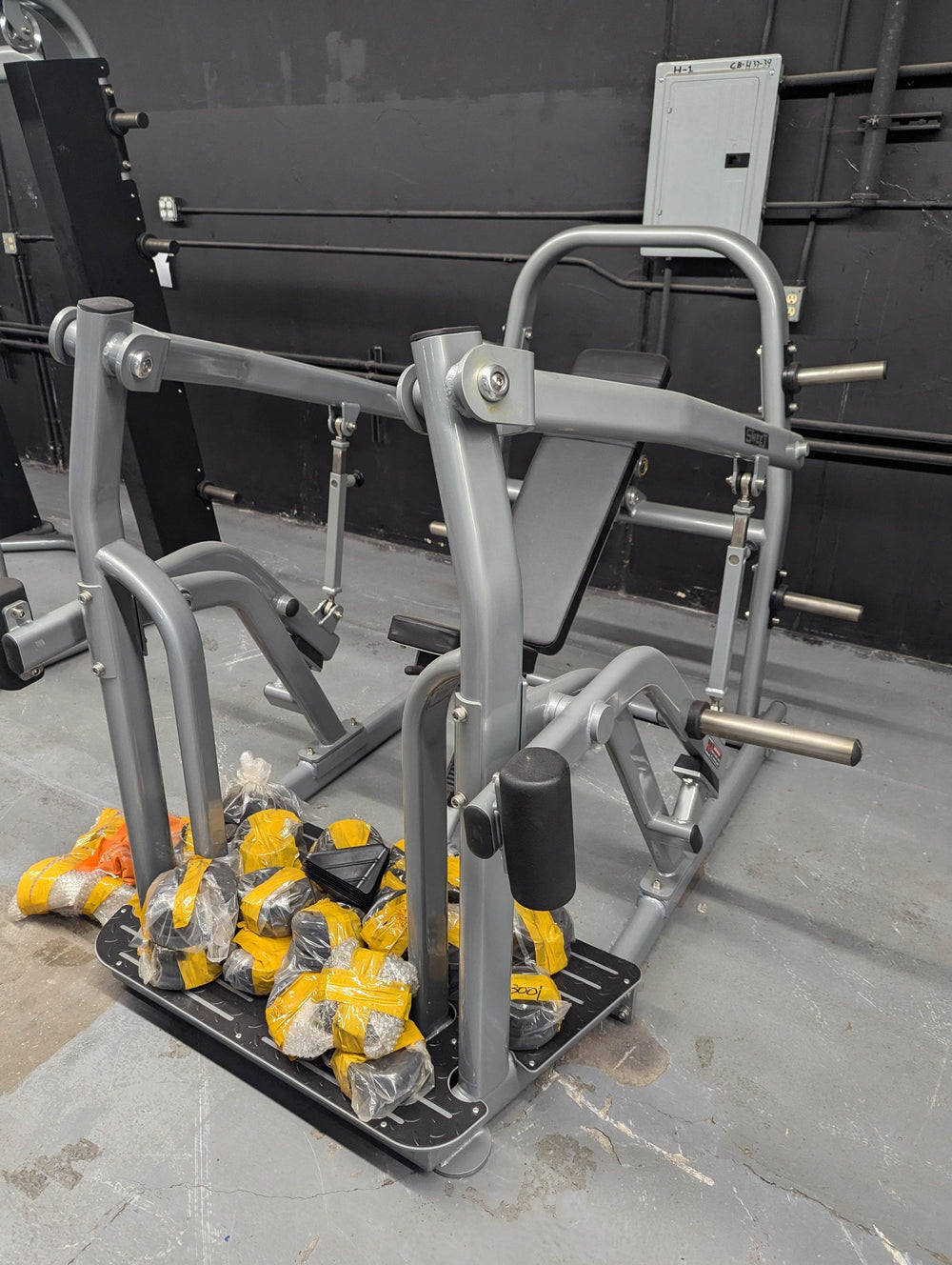 Sweet Incline Press -Black/Silver - Machine Horizon