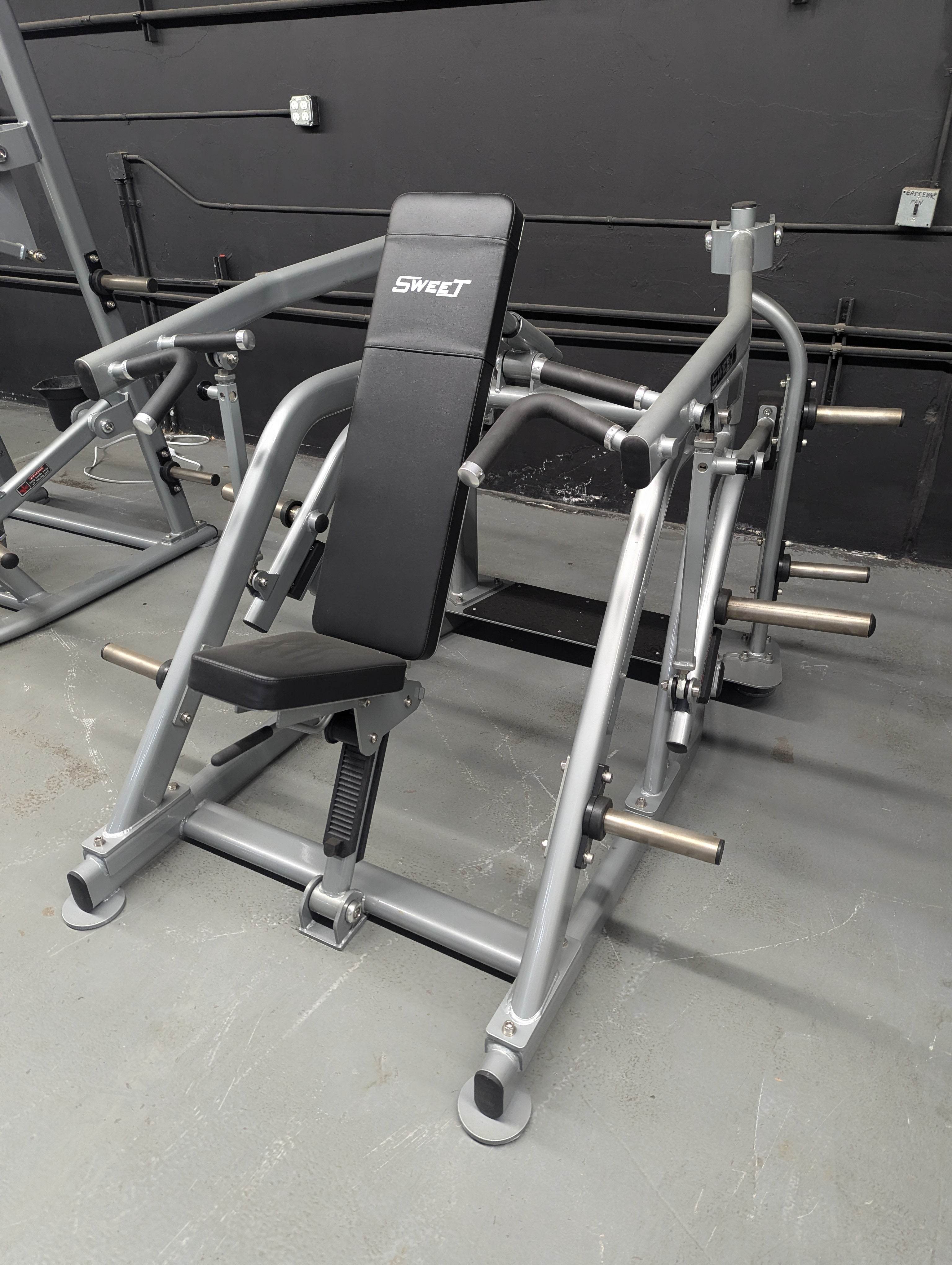Sweet Shoulder Press - Black / Silver - Machine Horizon