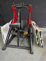 Sweet Seated Row - Black & Red - Black / Silver - Machine Horizon