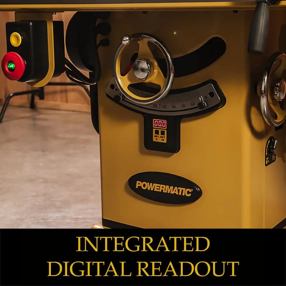 Powermatic PM2000B Table Saw - 5HP 3PH 230/460V 30" RIP w/ Accu-Fence