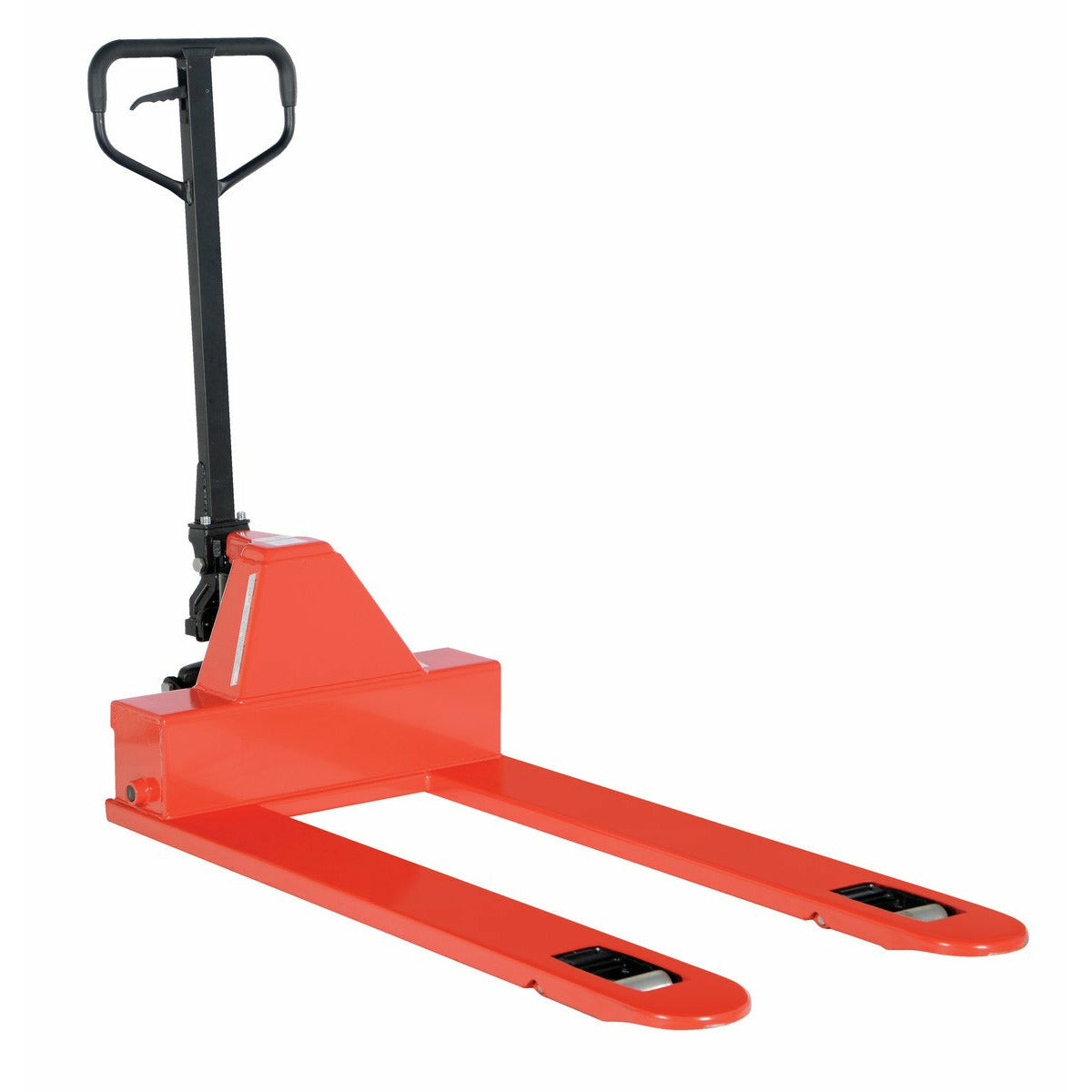 VestilSteel (Quantity 6) Low Profile Pallet Truck 64 In. x 27 In. x 48 In. 4000 Lb. Capacity Red-PM4-2748-LP-6PKG
