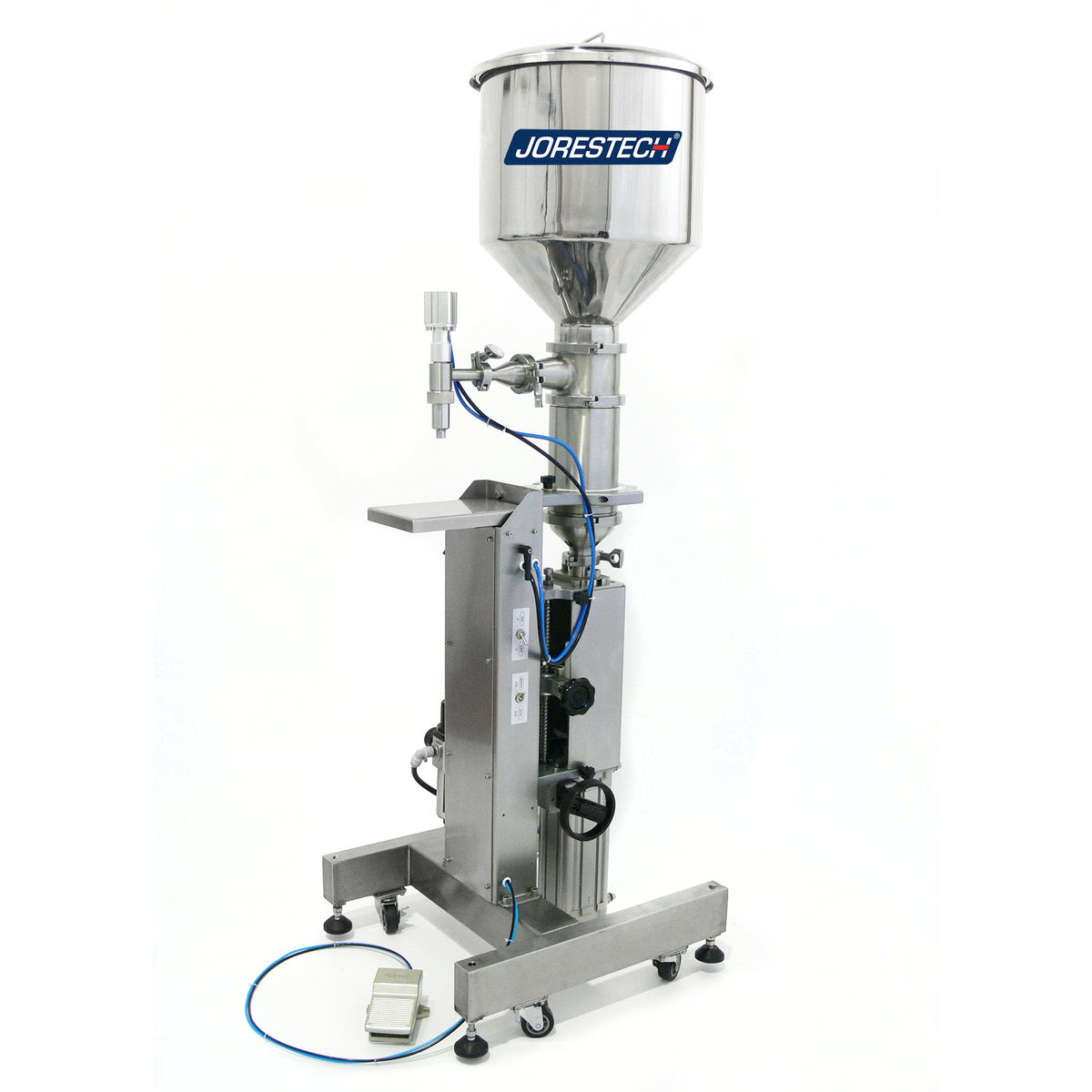 Jores Technologies Pneumatic High Viscosity Vertical Paste Piston Filler - 316 SS – 1000ml