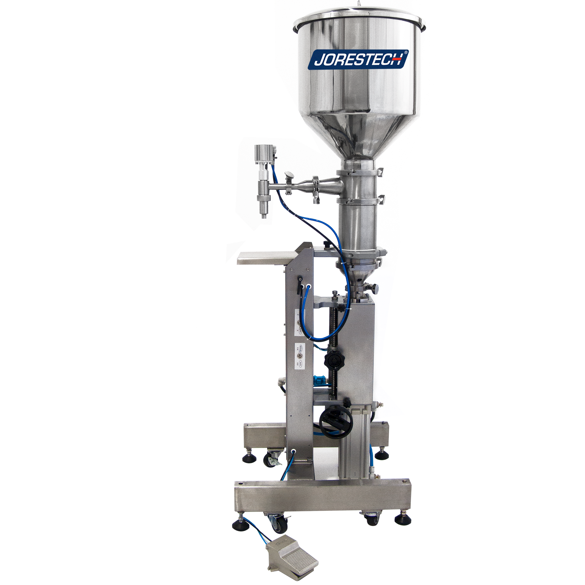 Jores Technologies Pneumatic High Viscosity Vertical Paste Piston Filler - 316 SS – 1000ml