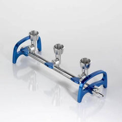 PALL 4889 Laboratory Manifold, 3-Place, with Manifold Valves, End Cap, Hose Barb Cap (1 set/pkg) - Machine Horizon