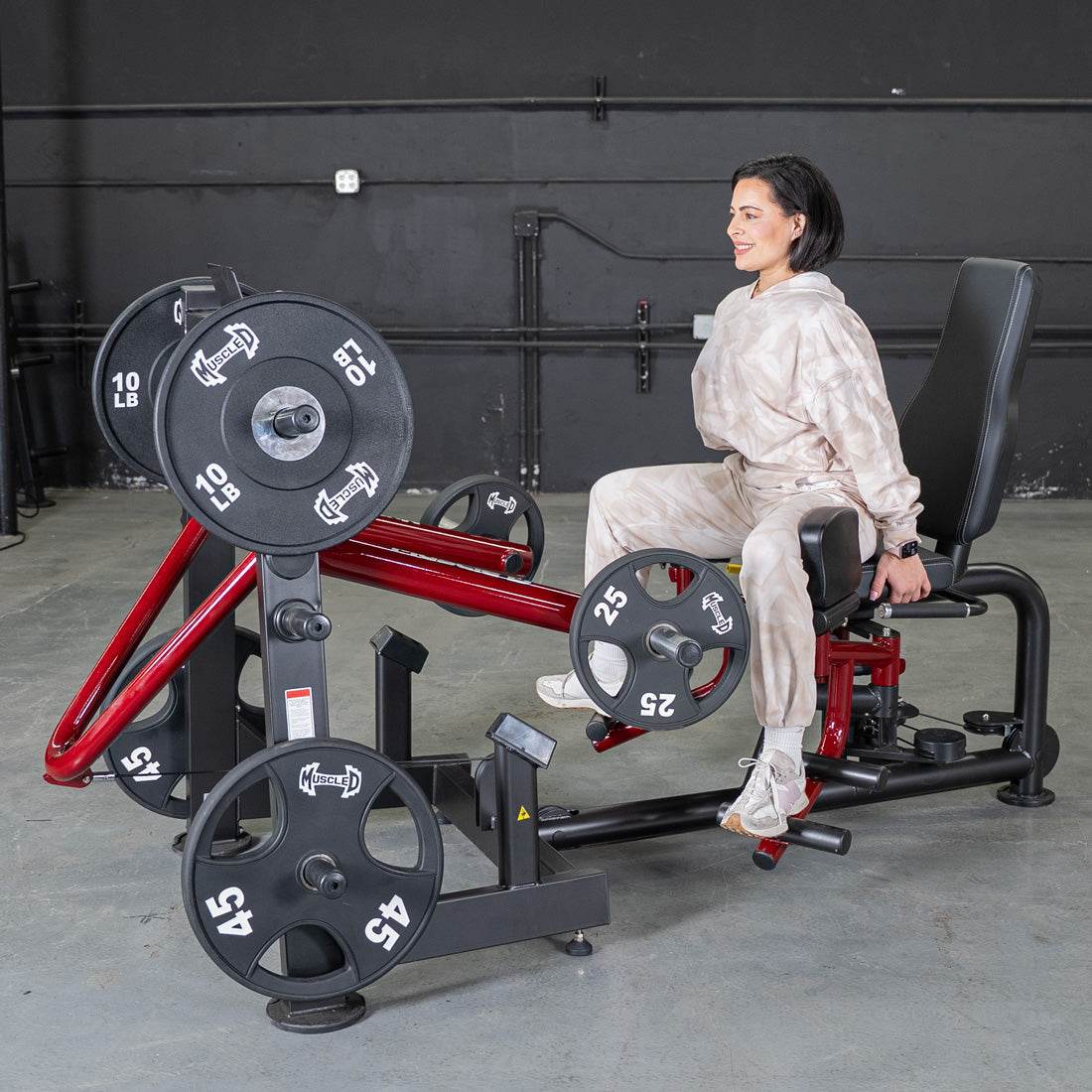 Power Leverage V2 Abductor/Adductor - Muscle D Fitness - Machine Horizon