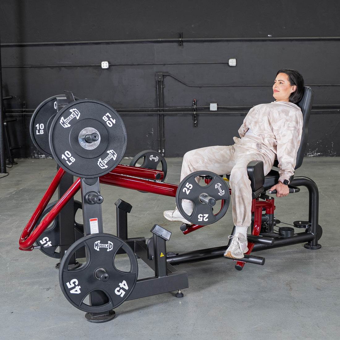 Power Leverage V2 Abductor/Adductor - Muscle D Fitness - Machine Horizon