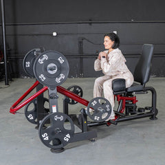 Power Leverage V2 Abductor/Adductor - Muscle D Fitness - Machine Horizon