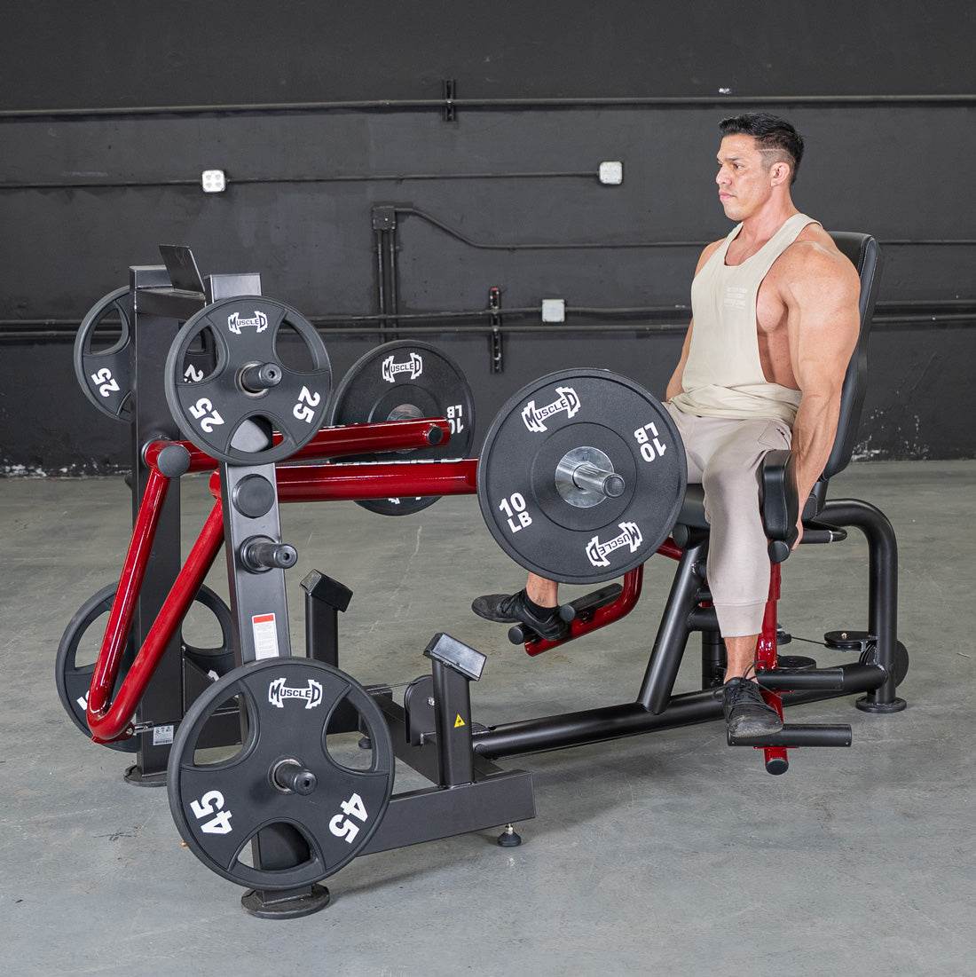 Power Leverage V2 Abductor/Adductor - Muscle D Fitness - Machine Horizon