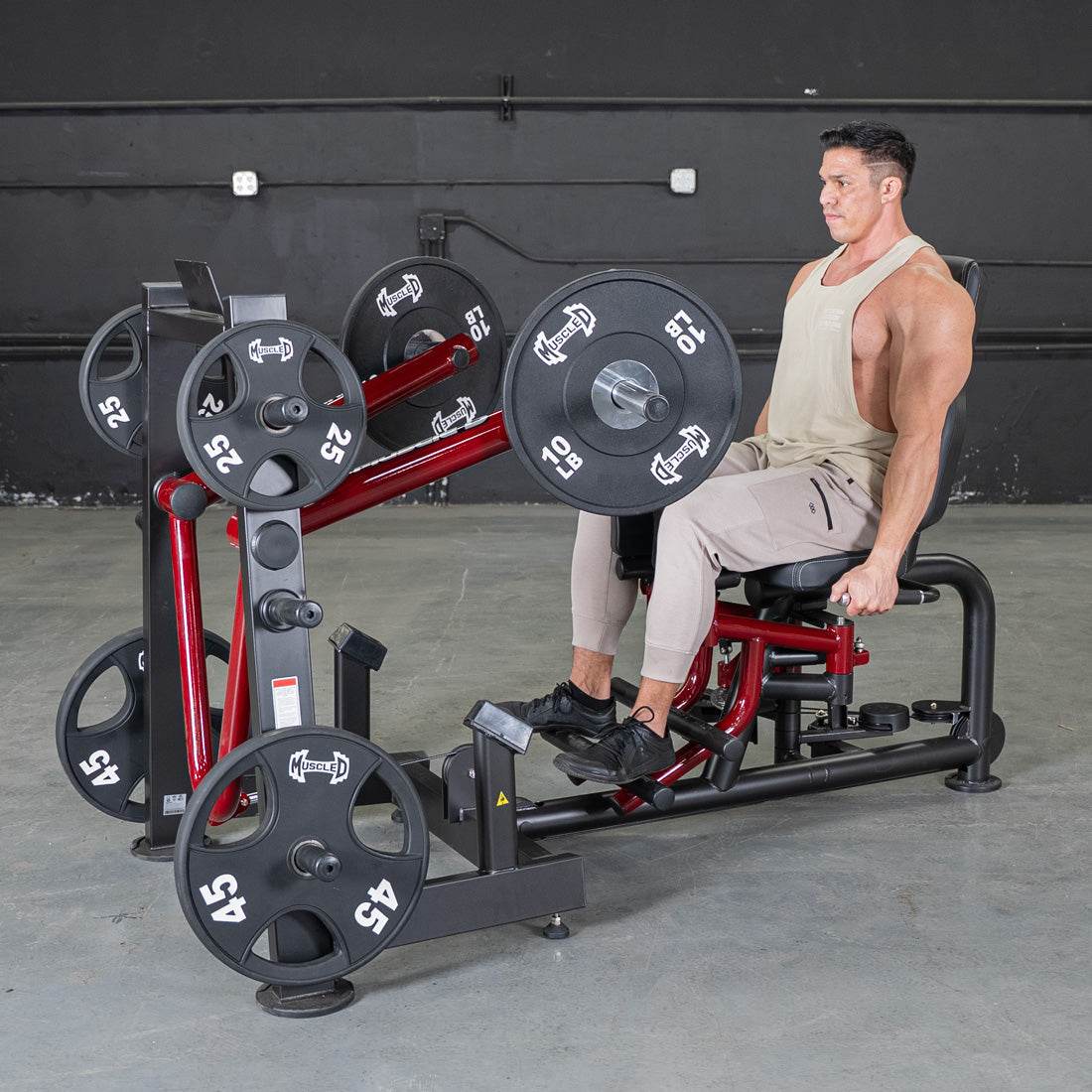 Power Leverage V2 Abductor/Adductor - Muscle D Fitness - Machine Horizon