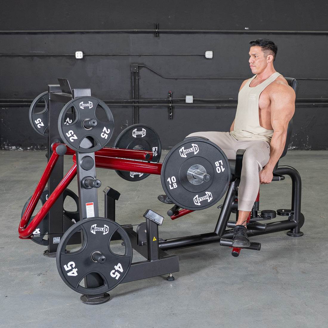 Power Leverage V2 Abductor/Adductor - Muscle D Fitness - Machine Horizon