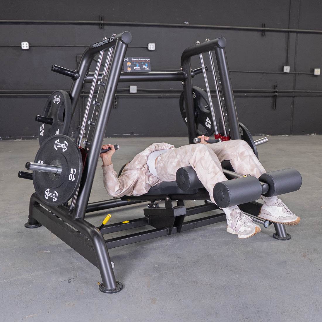 Power Leverage V2 Flat / Decline Convergent Bench - Machine Horizon