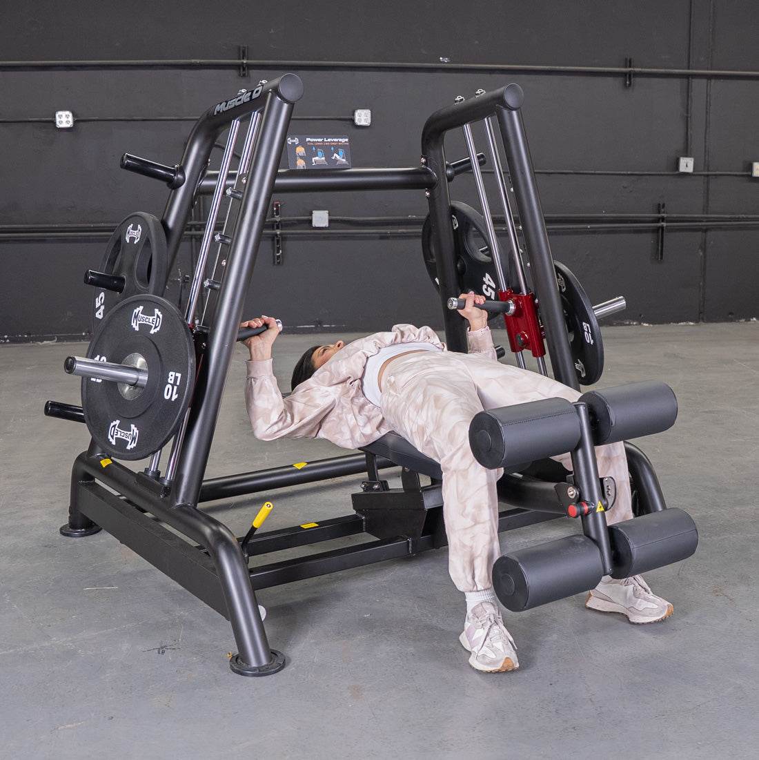 Power Leverage V2 Flat / Decline Convergent Bench - Machine Horizon
