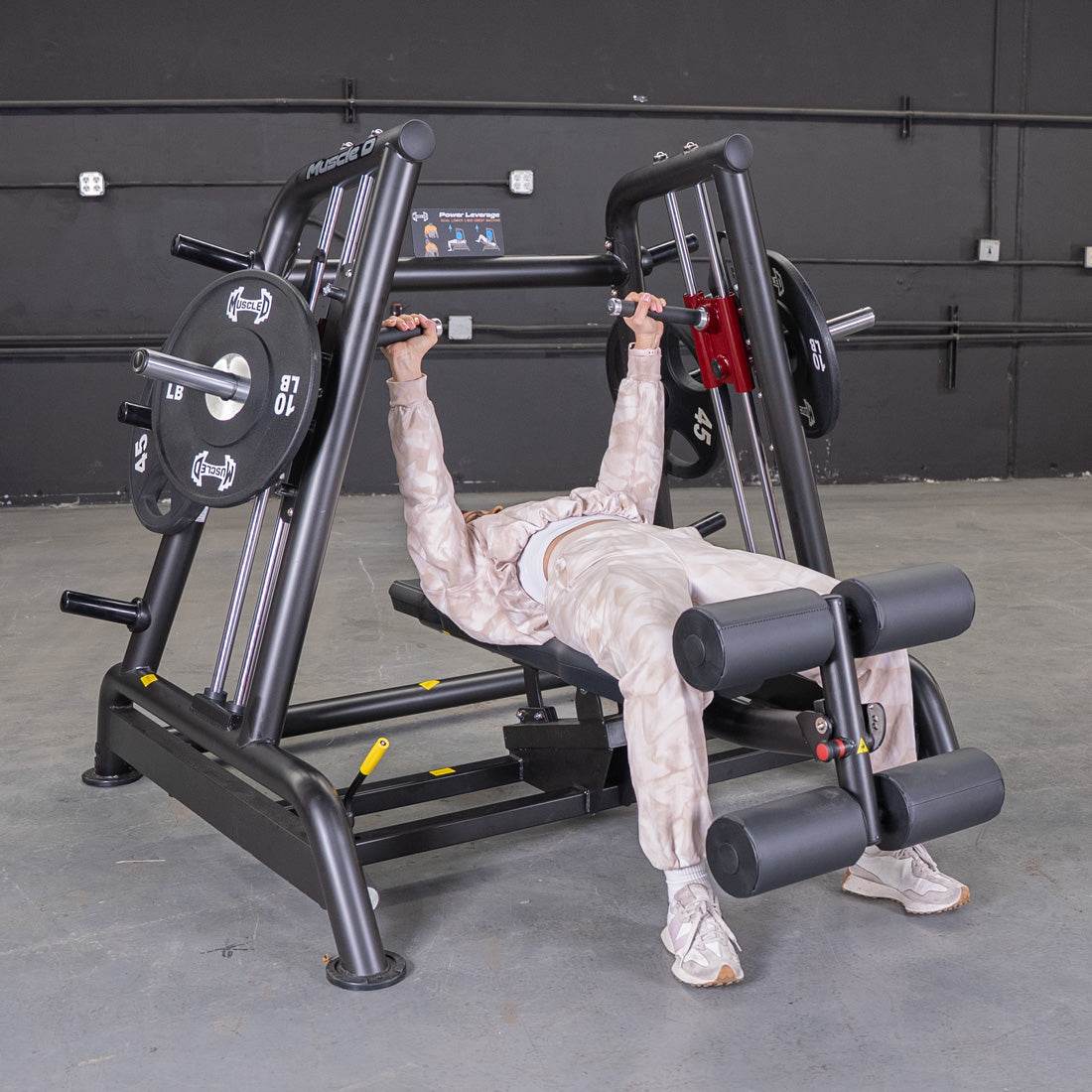 Power Leverage V2 Flat / Decline Convergent Bench - Machine Horizon