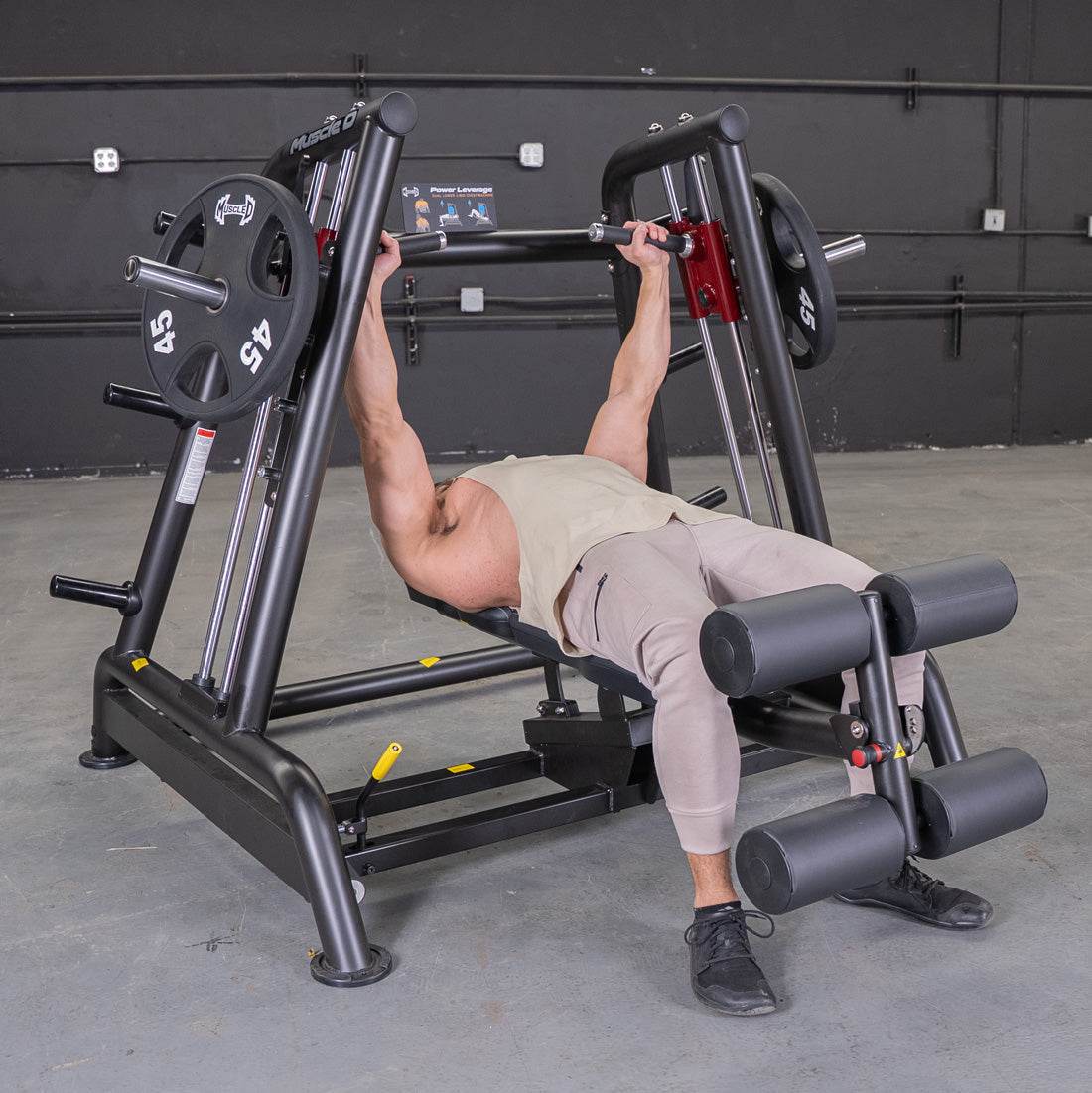 Power Leverage V2 Flat / Decline Convergent Bench - Machine Horizon