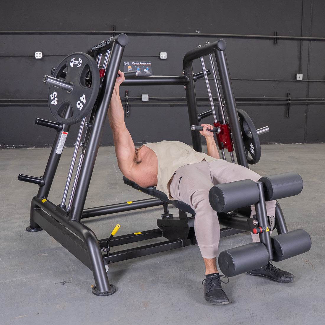 Power Leverage V2 Flat / Decline Convergent Bench - Machine Horizon