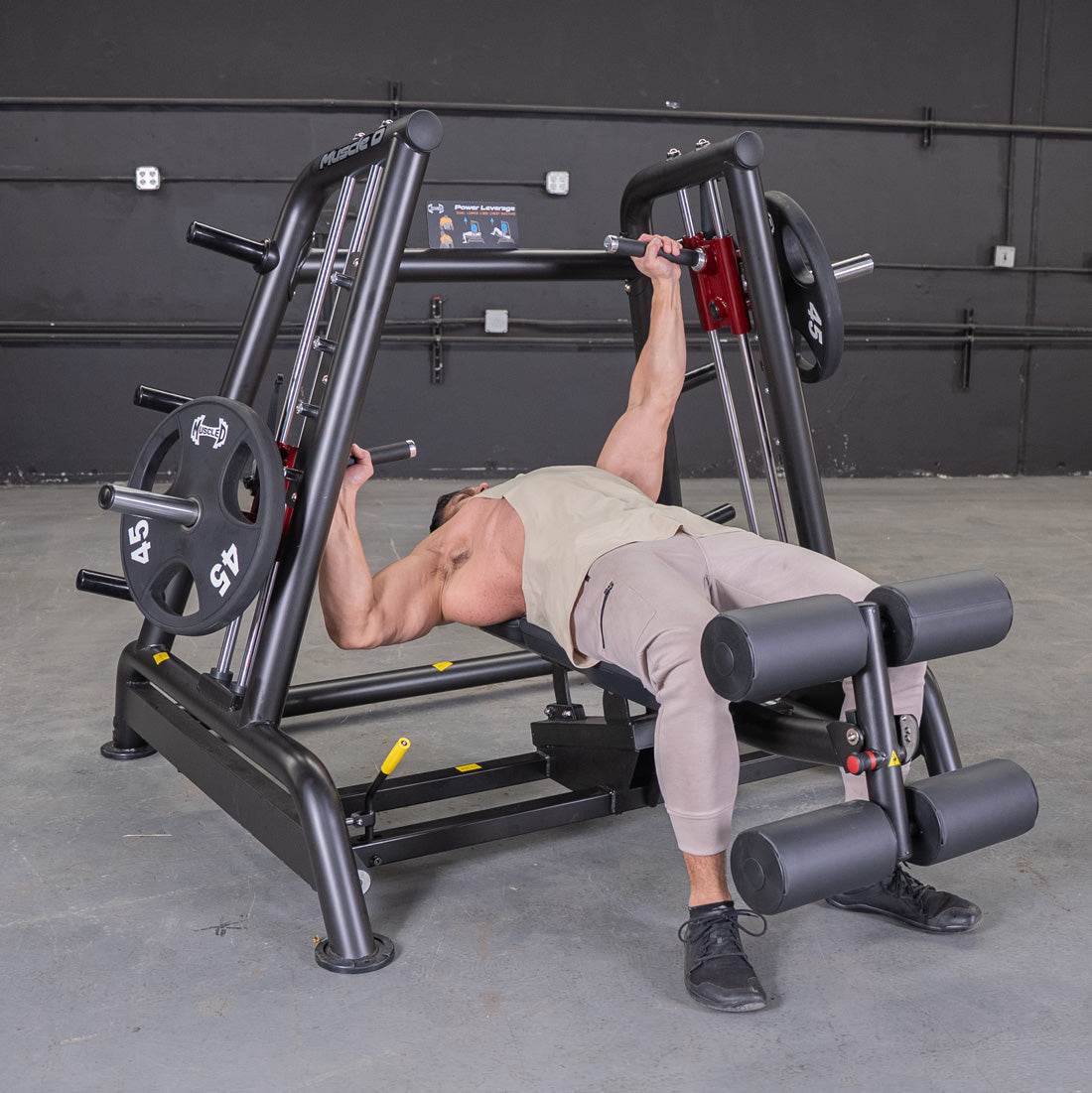 Power Leverage V2 Flat / Decline Convergent Bench - Machine Horizon