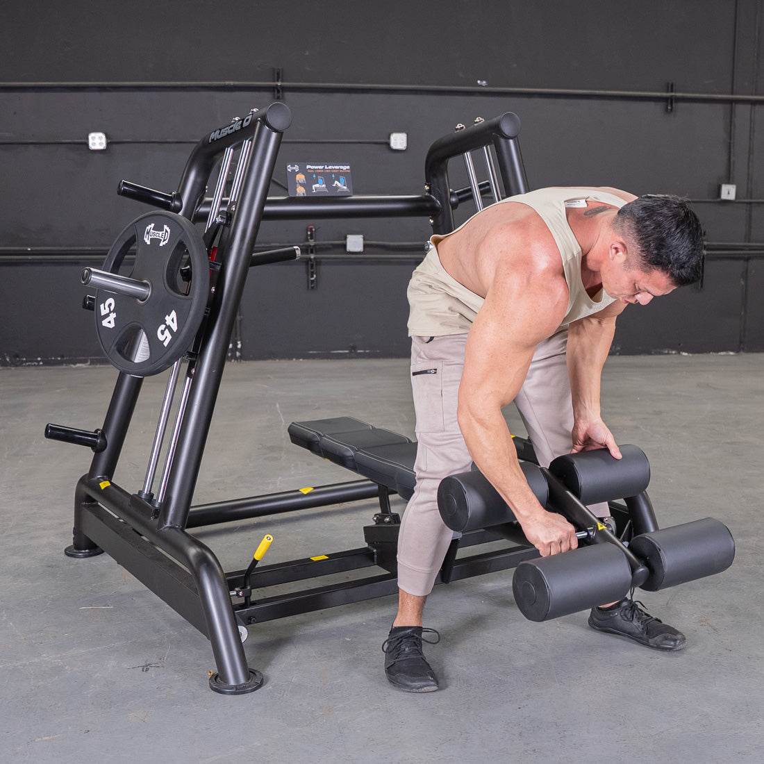 Power Leverage V2 Flat / Decline Convergent Bench - Machine Horizon
