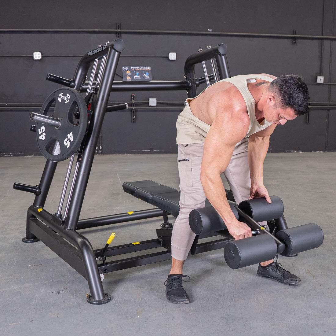 Power Leverage V2 Flat / Decline Convergent Bench - Machine Horizon