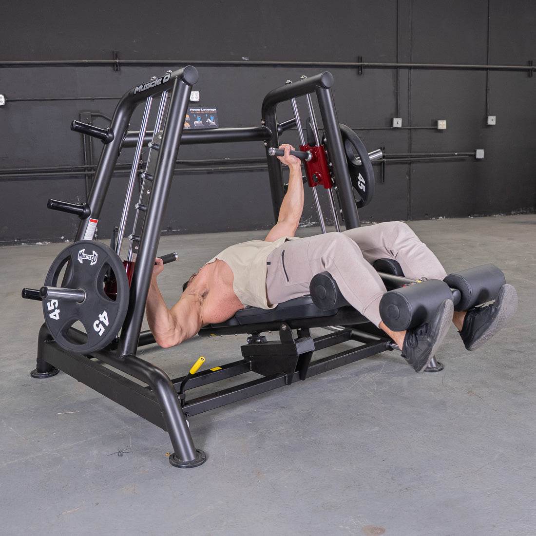 Power Leverage V2 Flat / Decline Convergent Bench - Machine Horizon