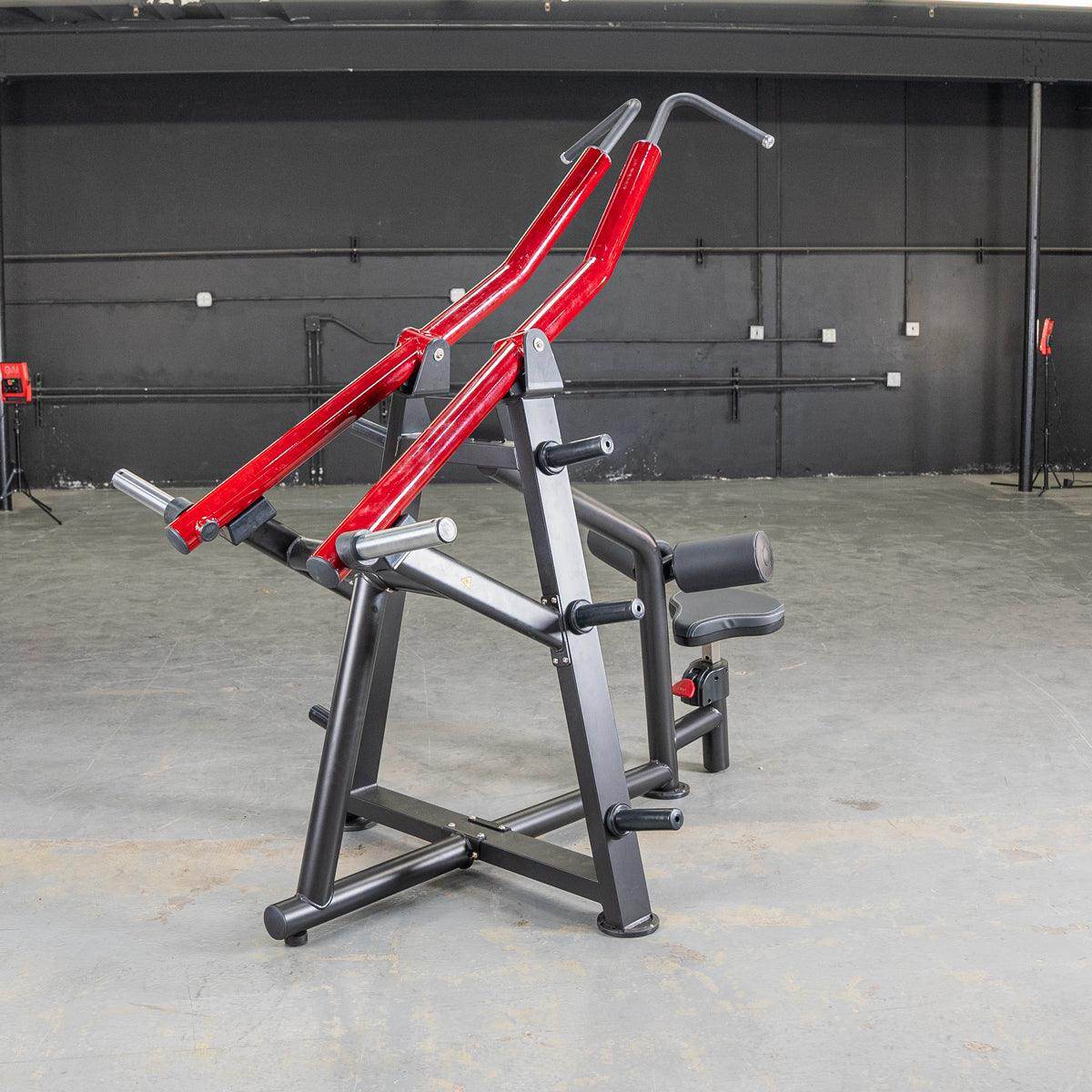 Power Leverage V2 Iso Lateral Lat Pull - Muscle D Fitness - Machine Horizon