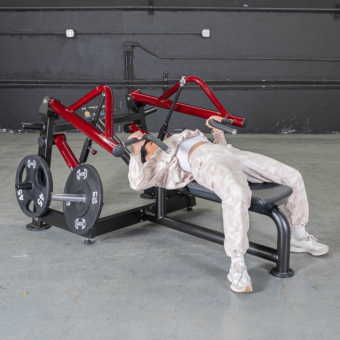Power Leverage V2 Horizontal Chest Press - Machine Horizon