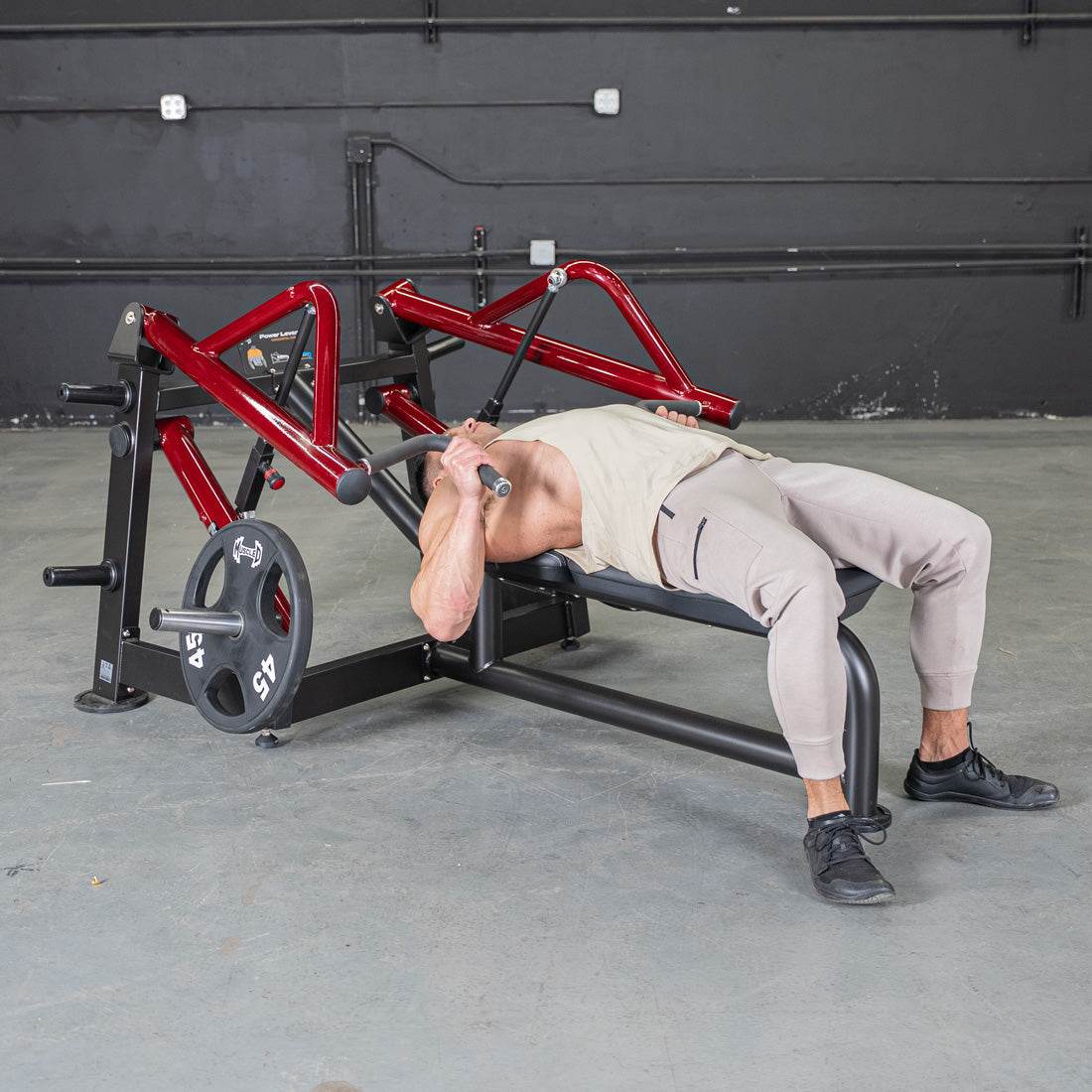 Power Leverage V2 Horizontal Chest Press - Machine Horizon