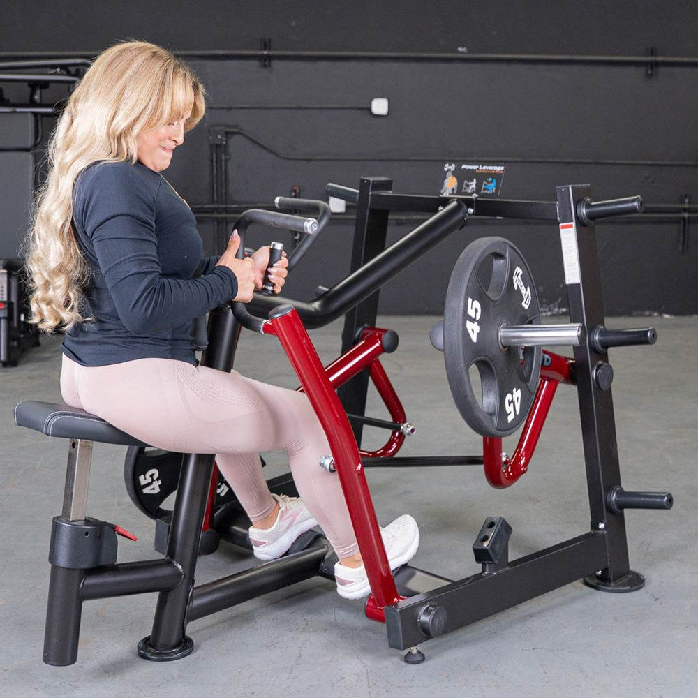 Power Leverage V2 Dual Hinge Seated Row | Muscle D Fitness - Machine Horizon