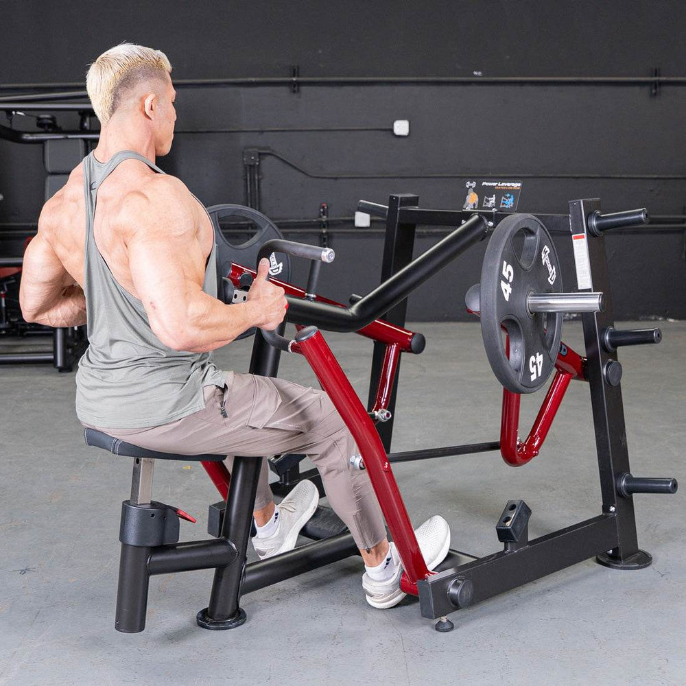 Power Leverage V2 Dual Hinge Seated Row | Muscle D Fitness - Machine Horizon