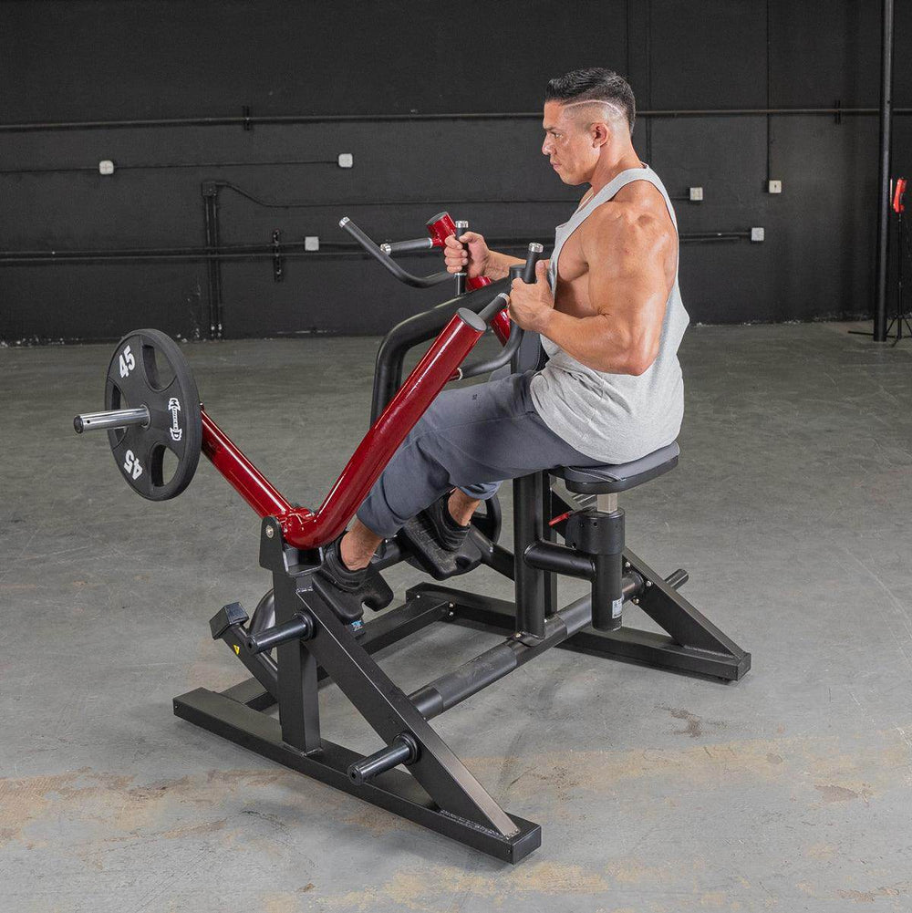 Power Leverage V2 Iso Lateral Seated Row - Muscle D Fitness - Machine Horizon