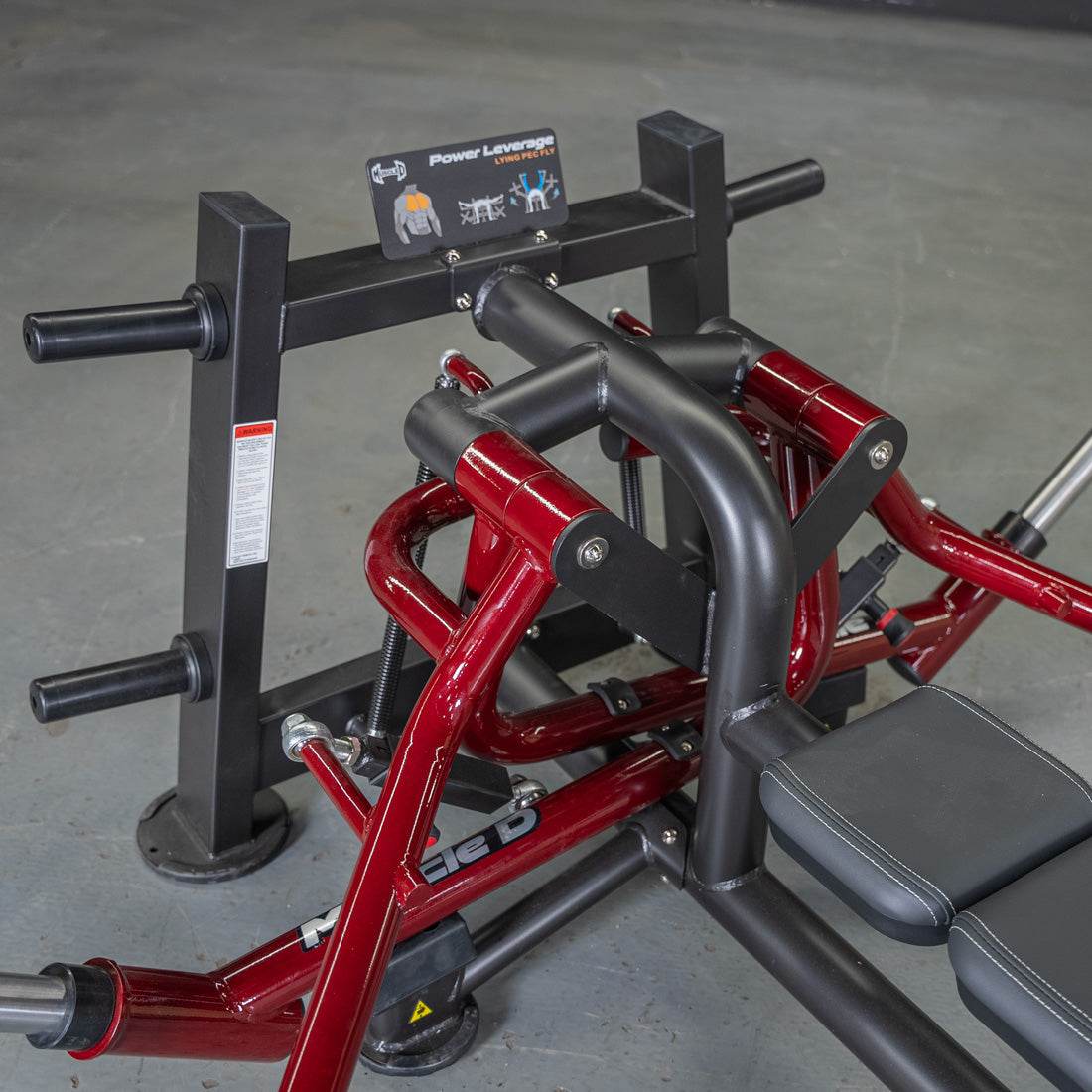 Power Leverage V2 Lying Pec Fly - Machine Horizon