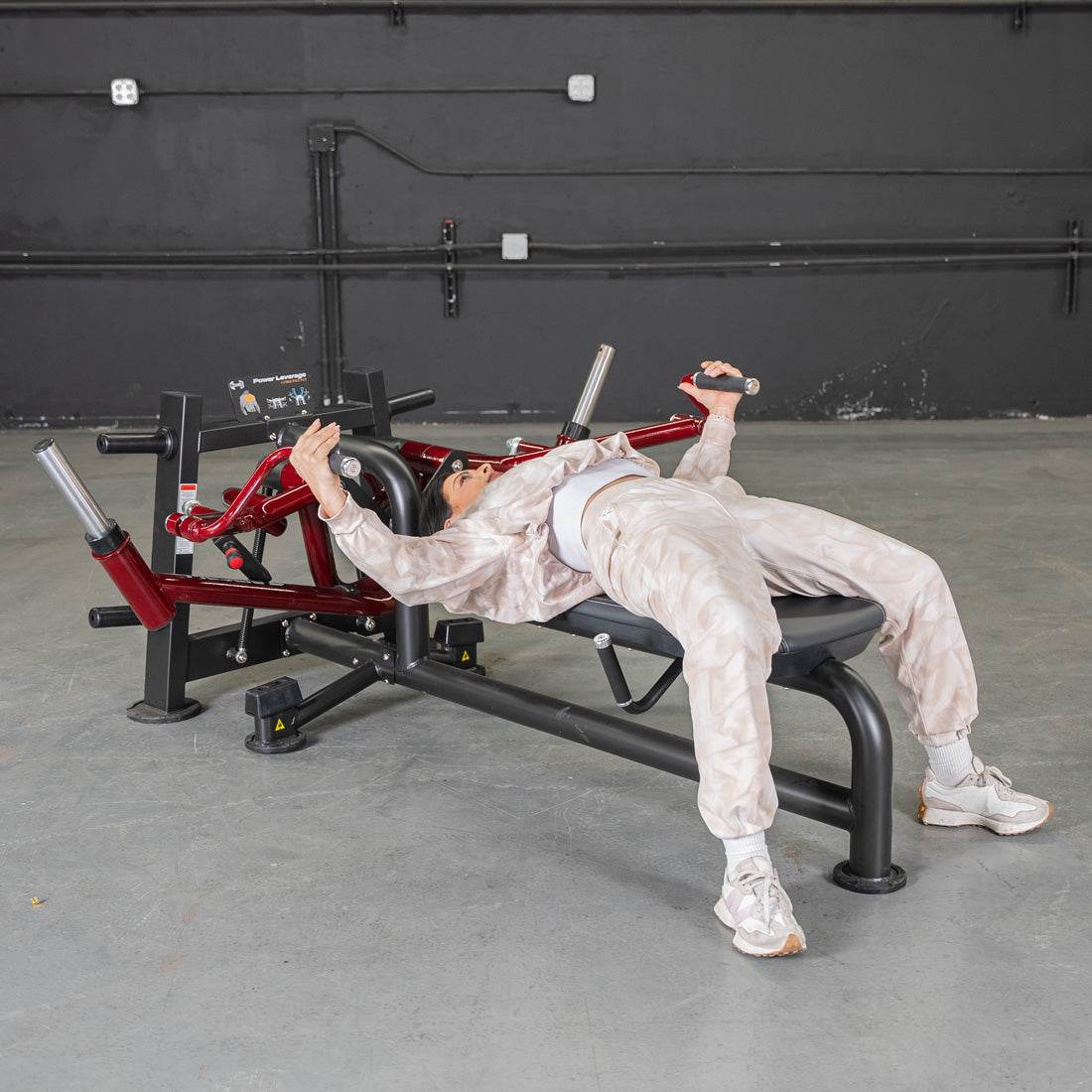 Power Leverage V2 Lying Pec Fly - Machine Horizon
