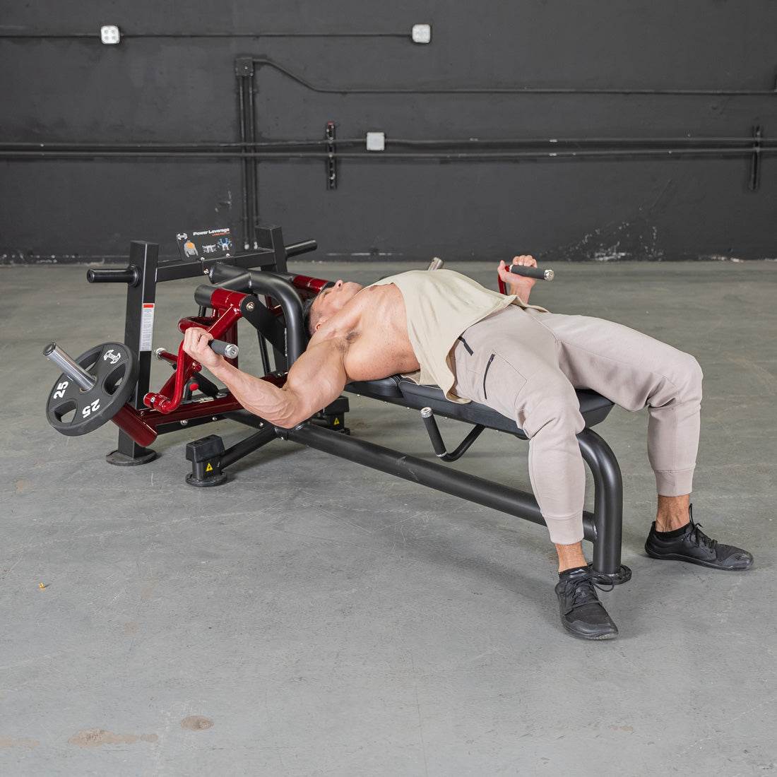 Power Leverage V2 Lying Pec Fly - Machine Horizon