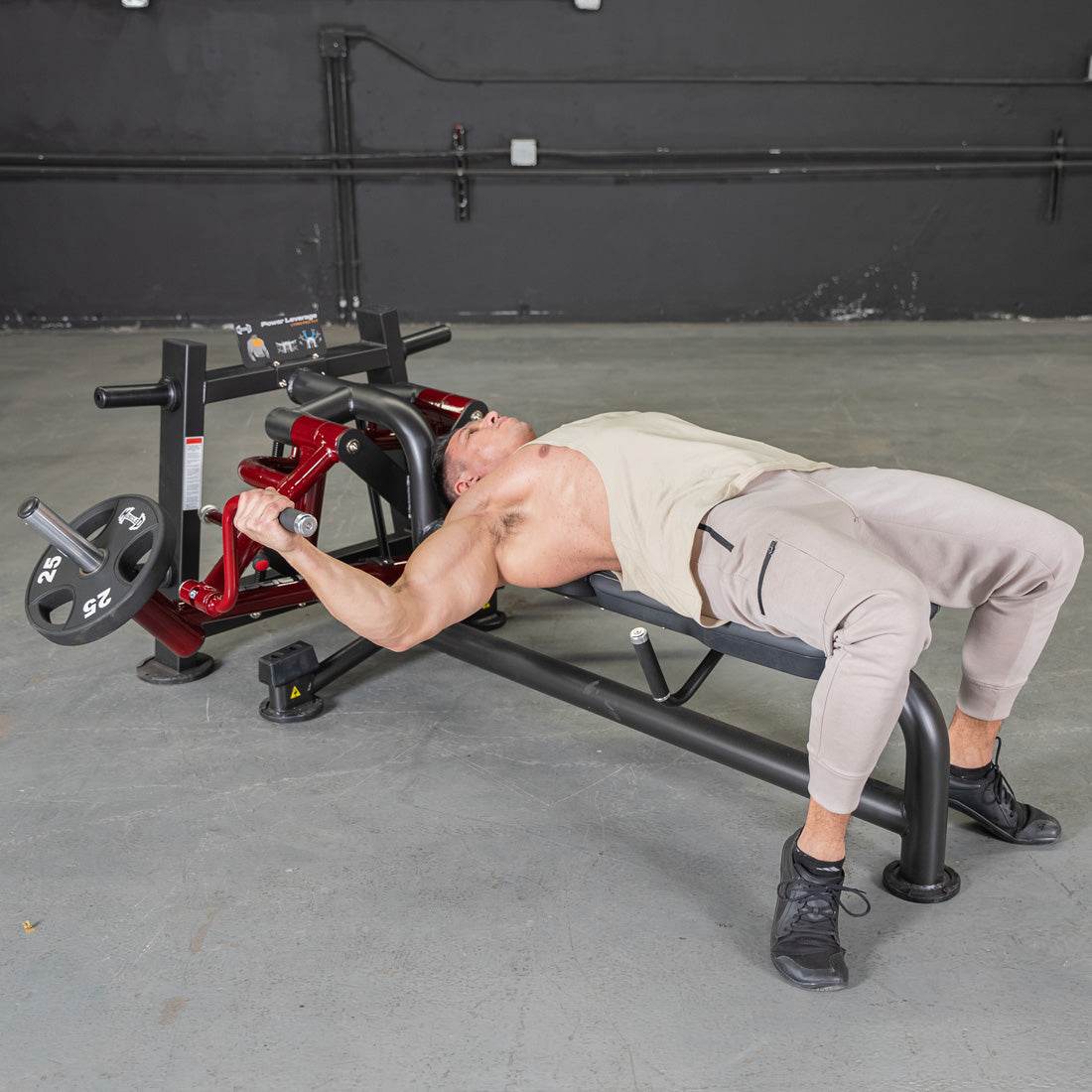 Power Leverage V2 Lying Pec Fly - Machine Horizon