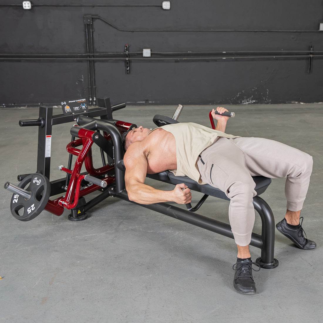 Power Leverage V2 Lying Pec Fly - Machine Horizon