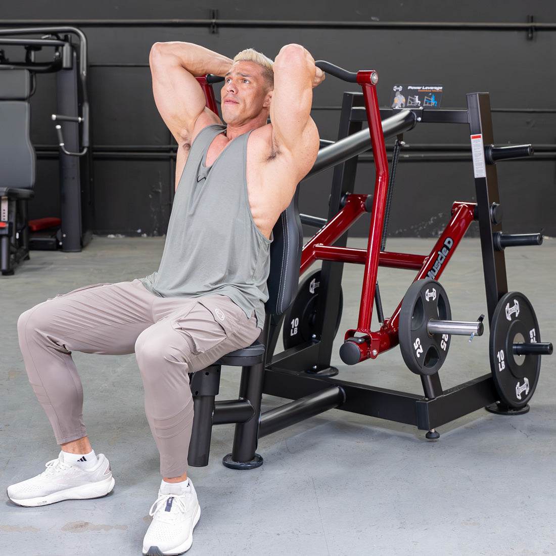 Power Leverage V2 Overhead Triceps - Machine Horizon