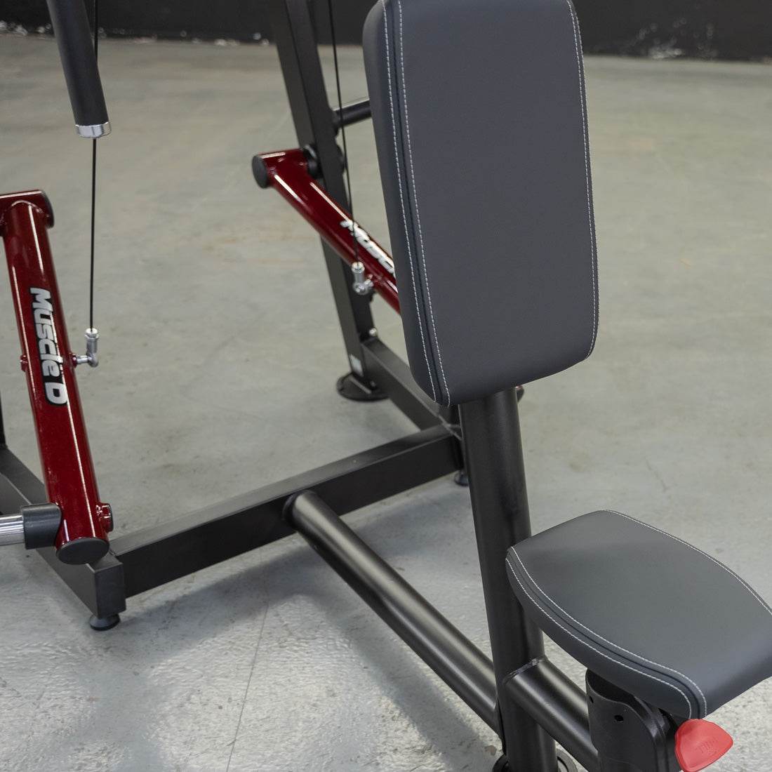 Power Leverage V2 Seated Pec Fly / Rear Delt Combo - Plate Loaded - Weight Storage Included - Machine Horizon