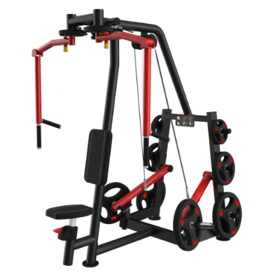 Power Leverage V2 Seated Pec Fly / Rear Delt Combo - Plate Loaded - Weight Storage Included - Machine Horizon