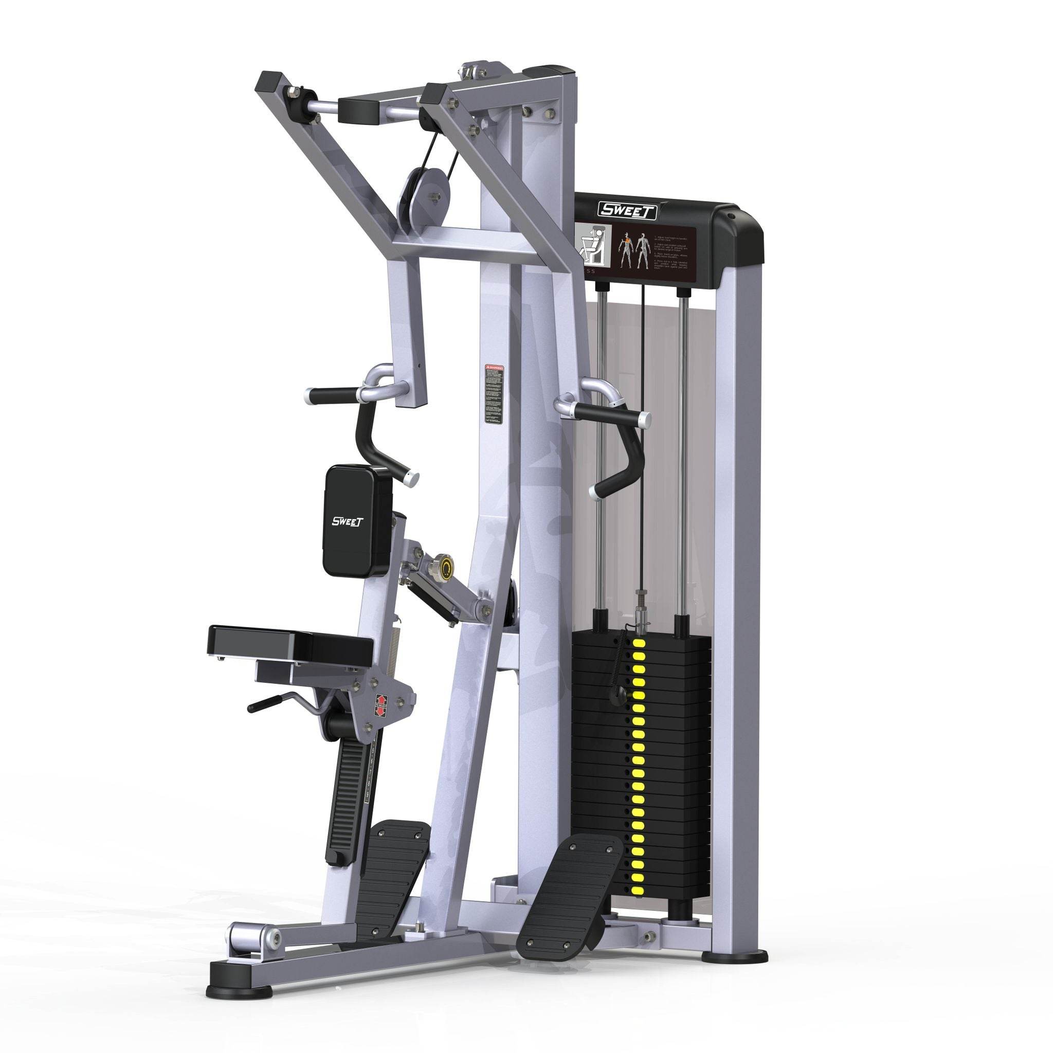 Sweet Selectorized Seated Row - Machine Horizon