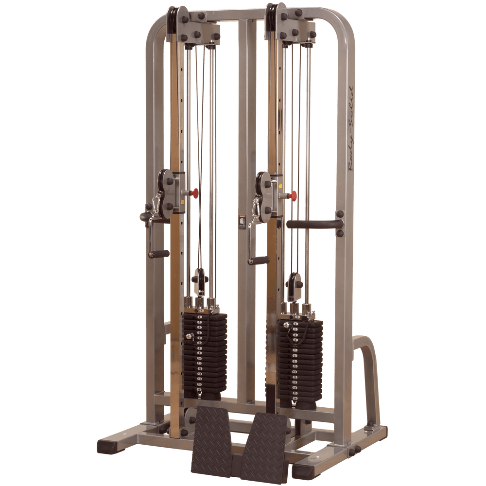 Body-Solid SDC2000G-2 Dual Cable Weight Lifting Machine - Machine Horizon