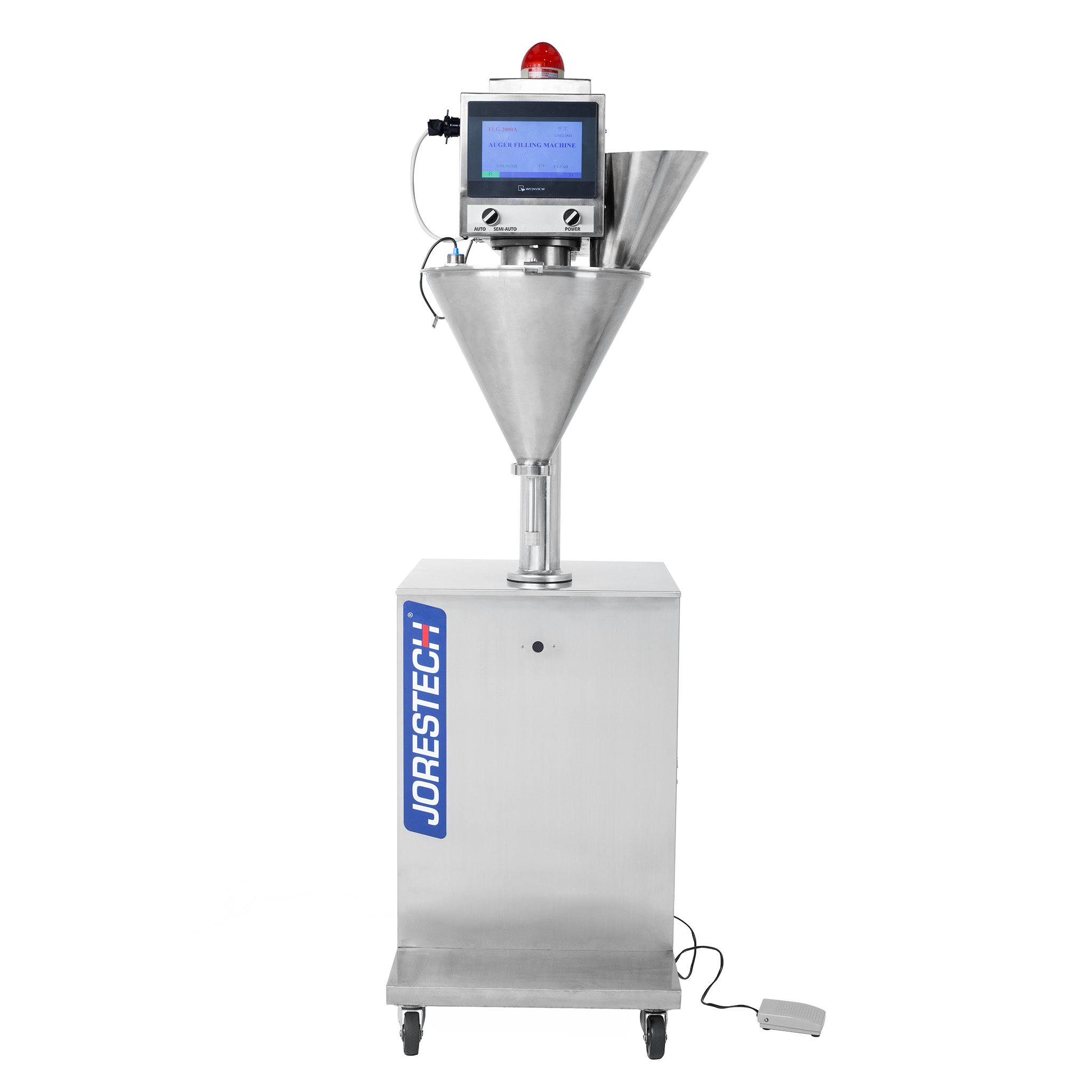 Jores Technologies Semi-Automatic Auger Powder Filler- 20 ml