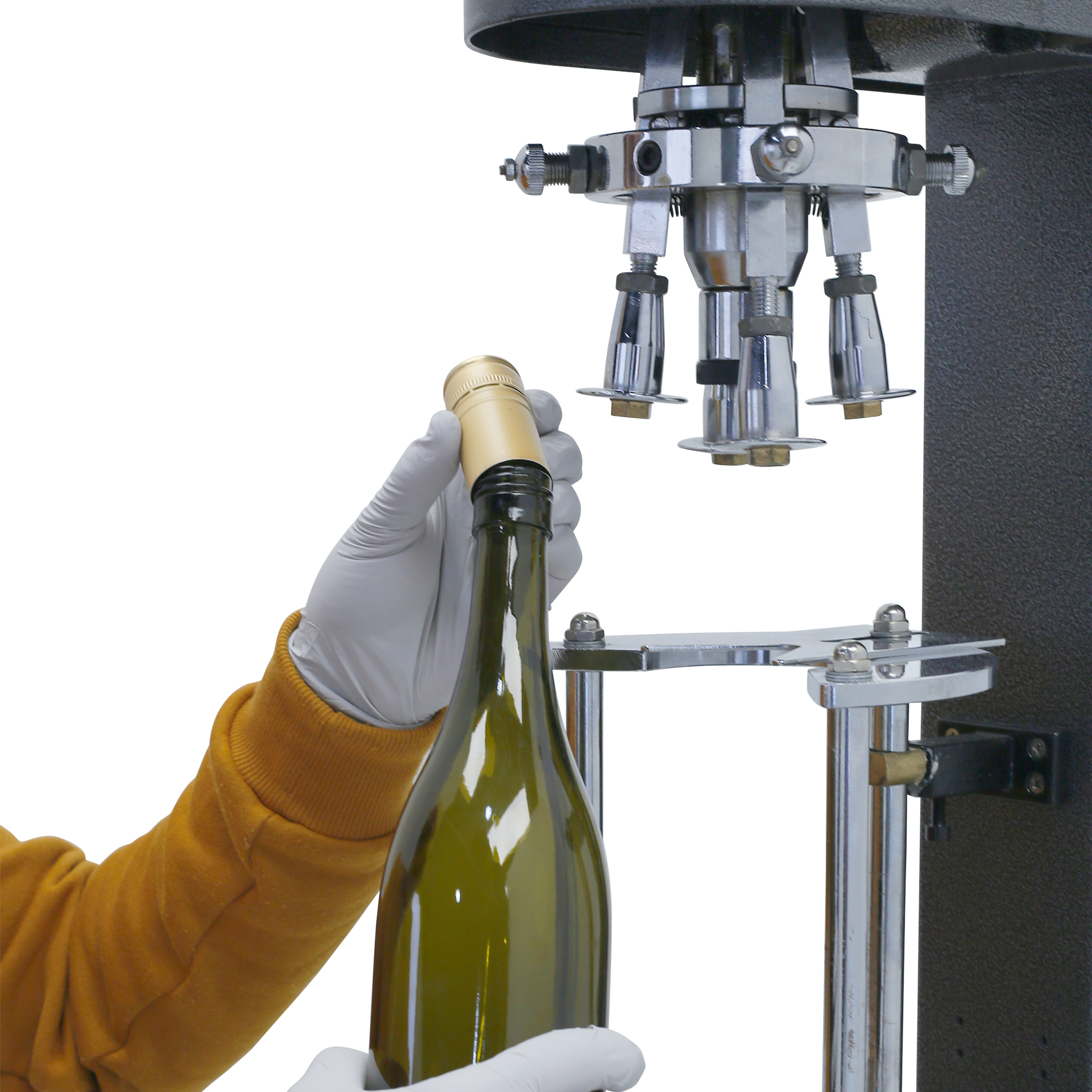 Jores Technologies Semi-Automatic Bottle Capper for Metal Caps