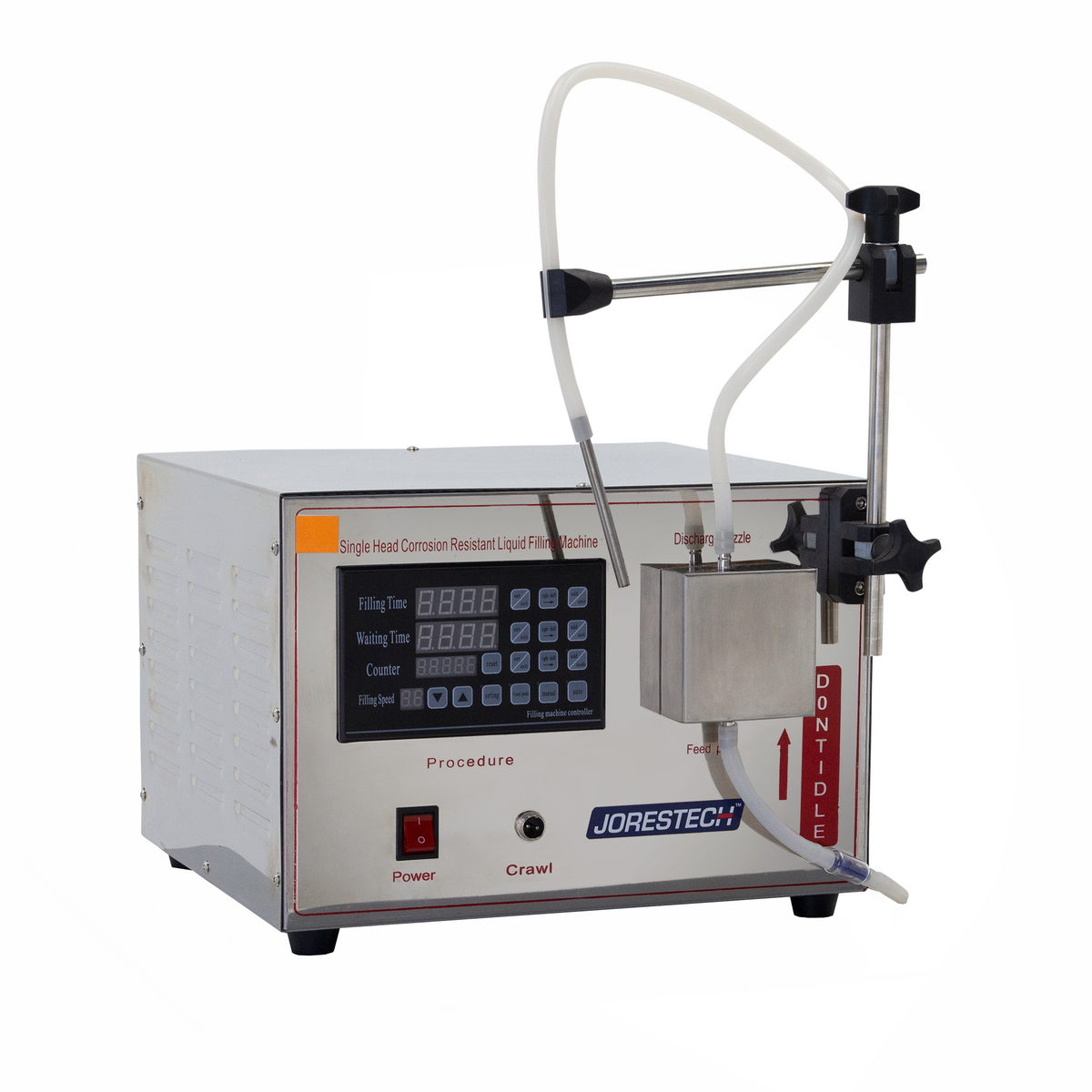 Jores Technologies Semi-Automatic Low Viscosity Liquid Filler with Magnetic Rotary Pump