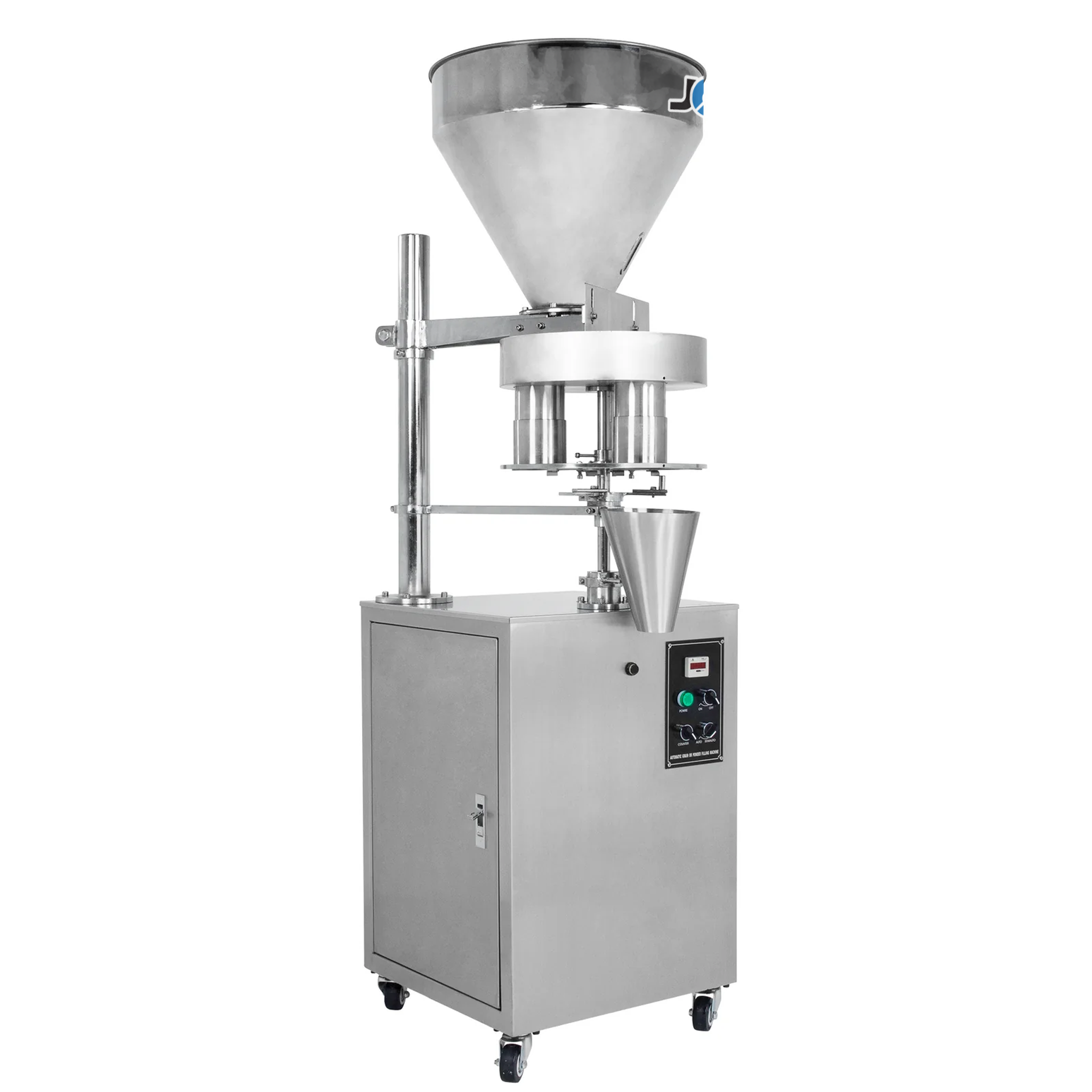 Jores Technologies Semi-Automatic Volumetric Filler for Free-Flowing Products – 1000 ml