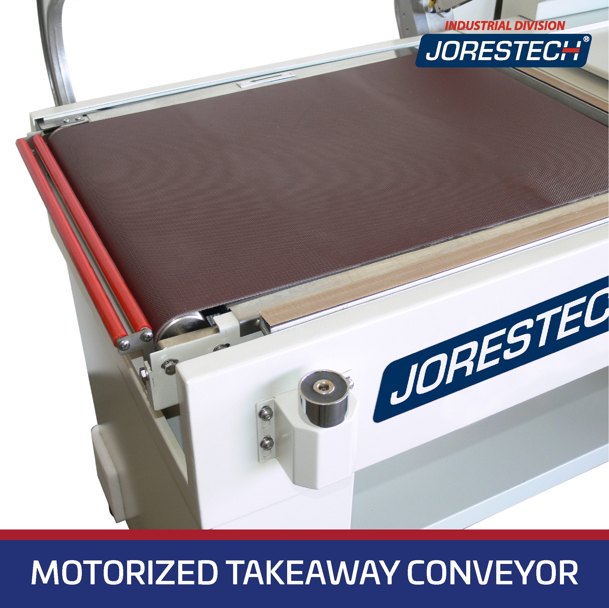 Jores Technologies Shrink Film L Bar Sealer with Conveyor – 30” x 21”