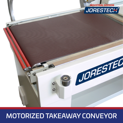 Jores Technologies Shrink Film L Bar Sealer with Conveyor – 30” x 21”