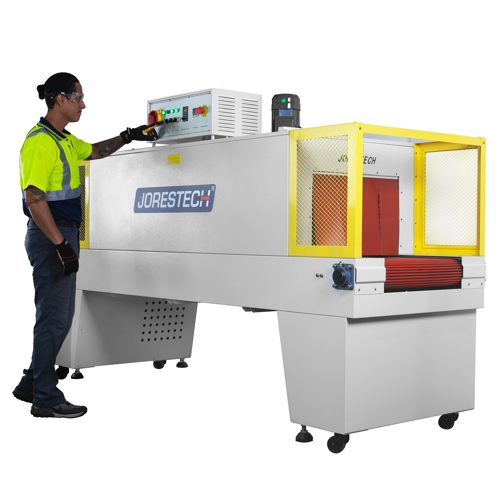 Jores Technologies Shrink Wrapping Heat Tunnel with Cooling Fans 23" x 15"