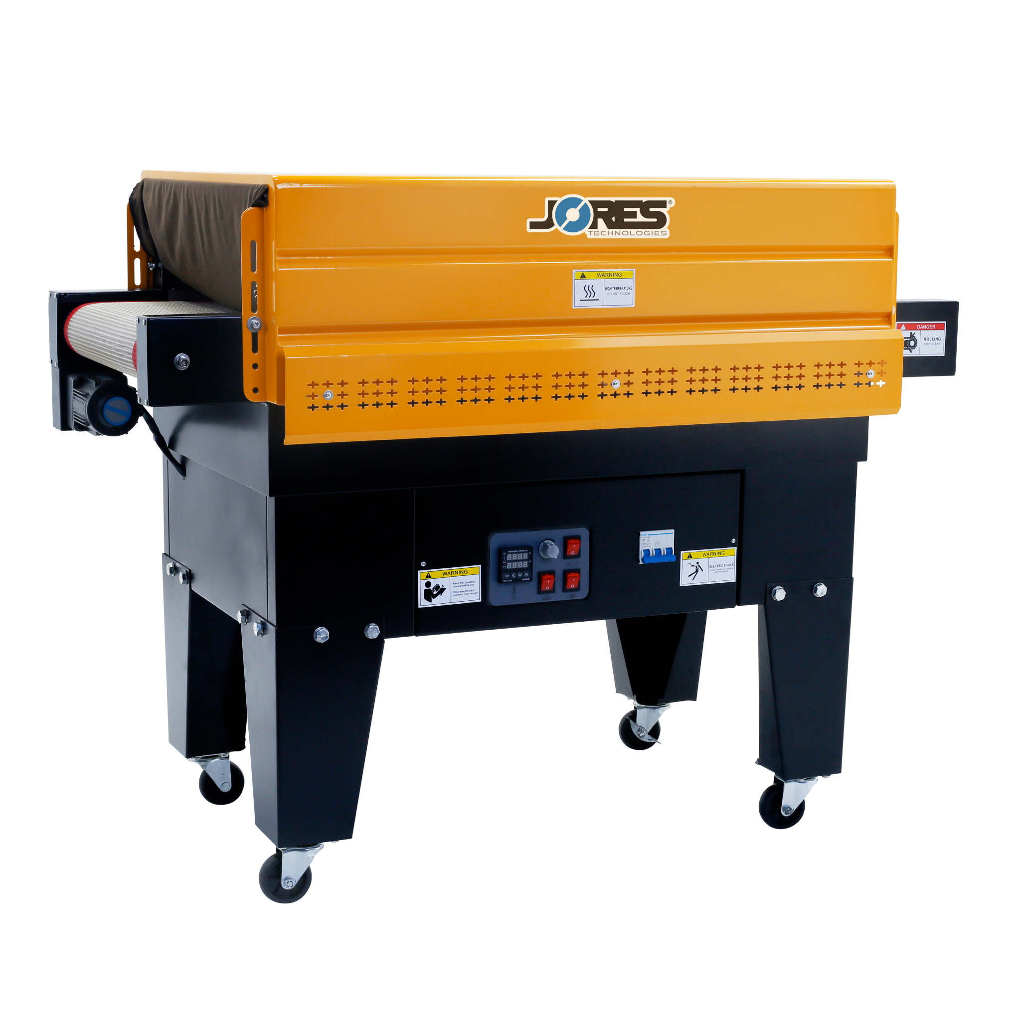 Jores Technologies Shrink Wrapping Heat Tunnel with Mesh Belt – 9” X 15”